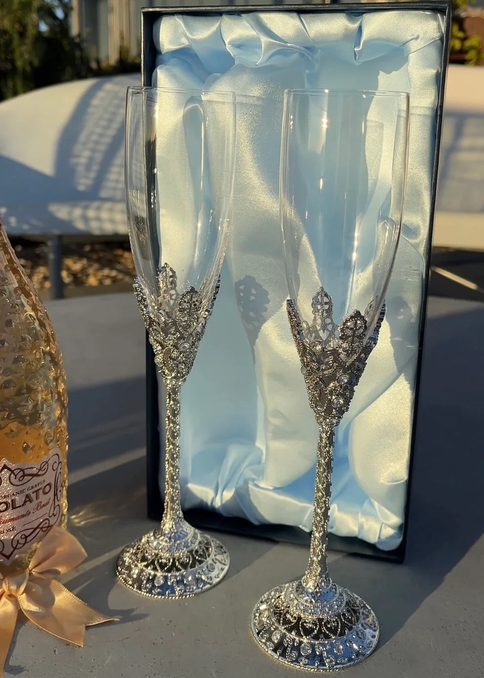 The Enchanted Champagne Glass