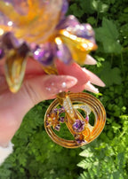 Tangled Dreams Champagne Glass