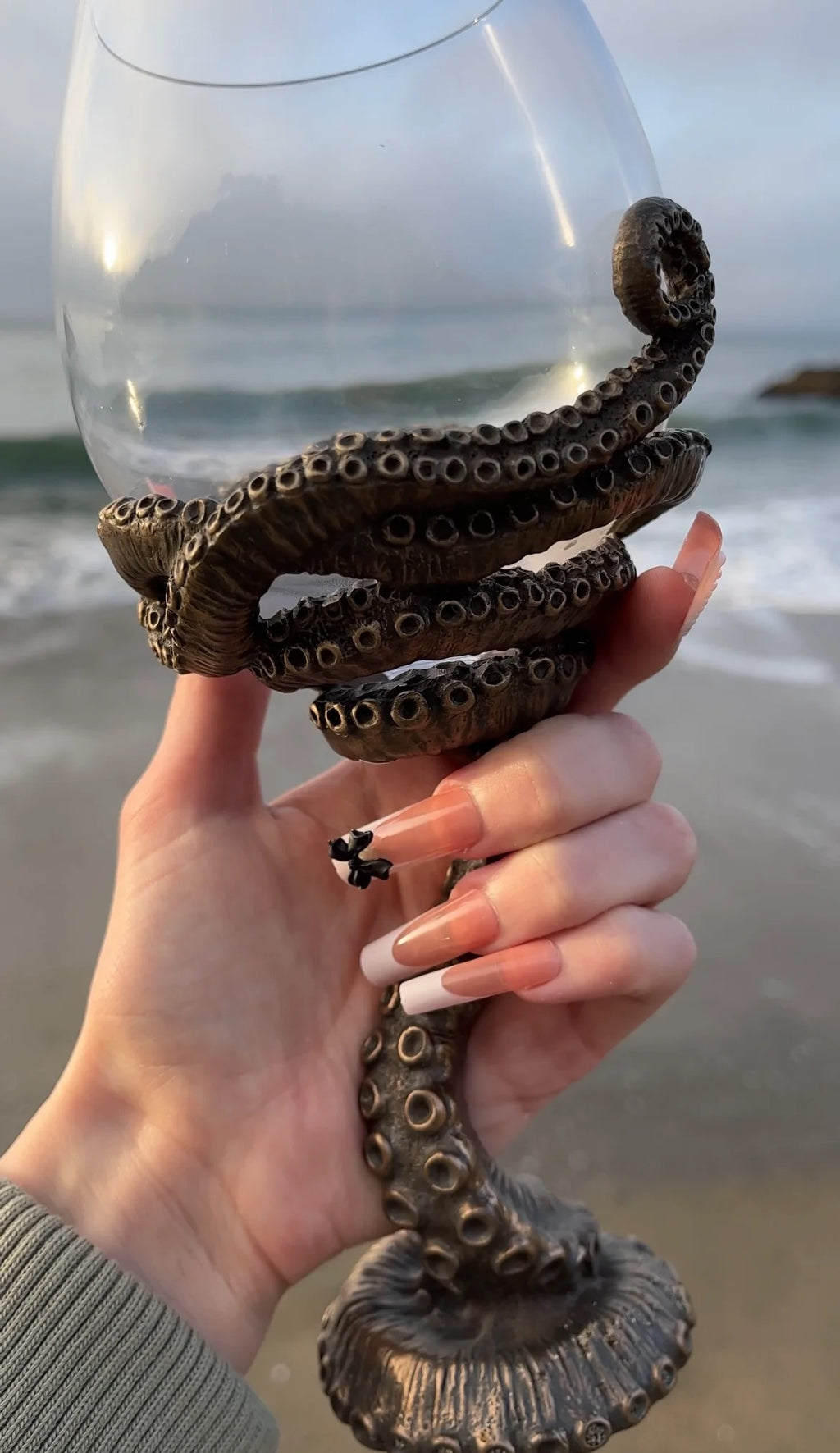 The Sea Witch Champagne Glass