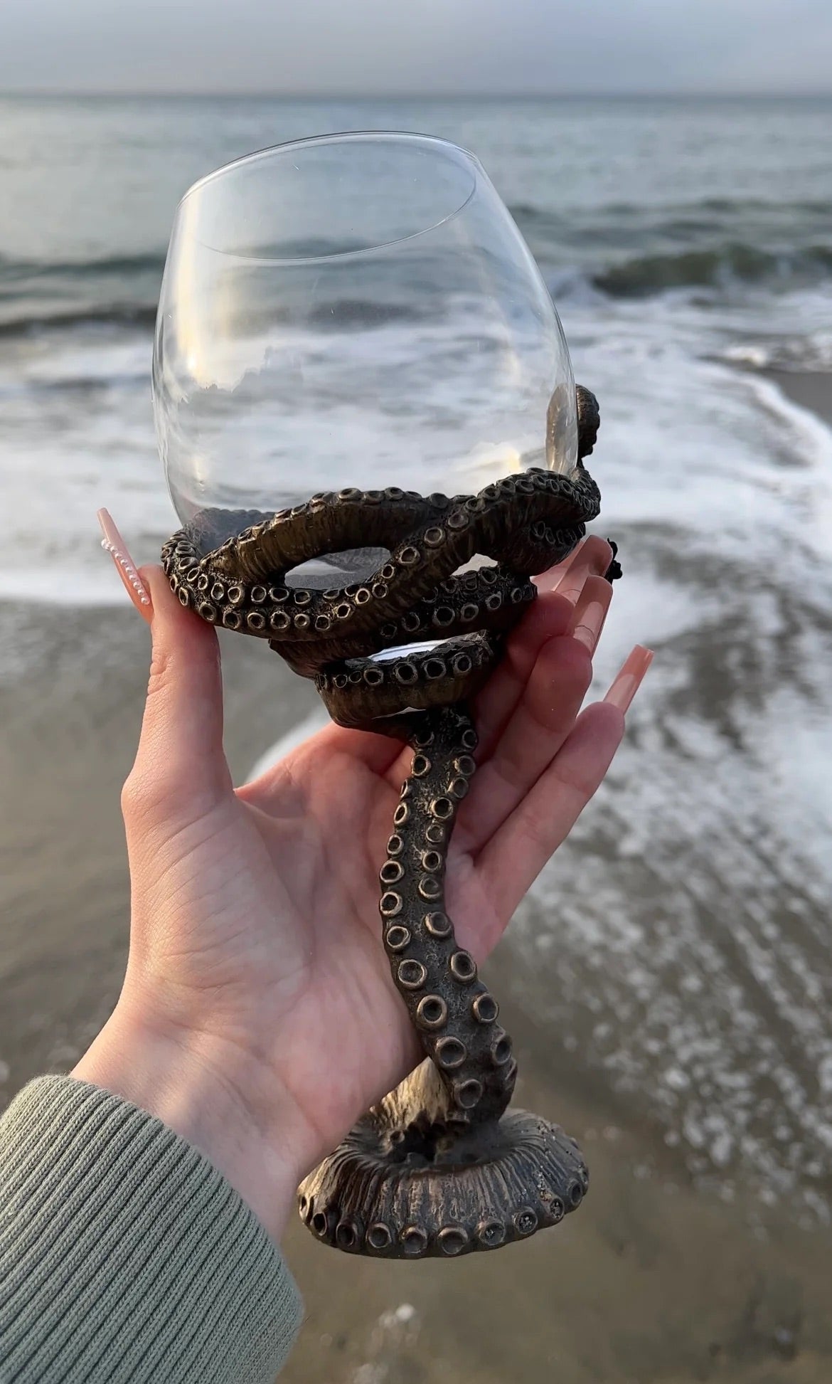 The Sea Witch Champagne Glass