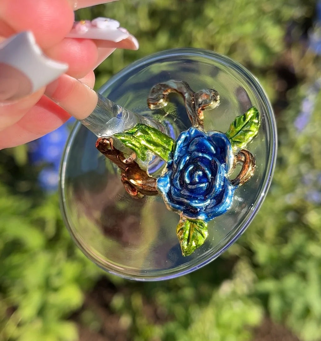 The Enchanted Apple Champagne Glass