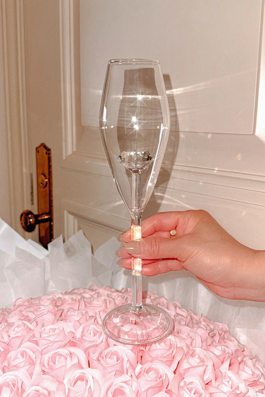 The Crown Jewel Champagne Glass