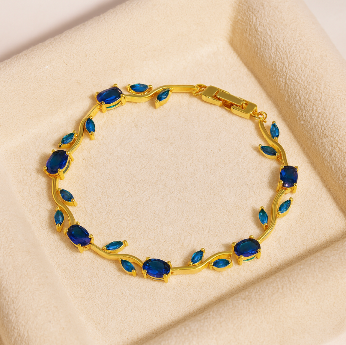 Enchanted Blue Ballroom Bracelet