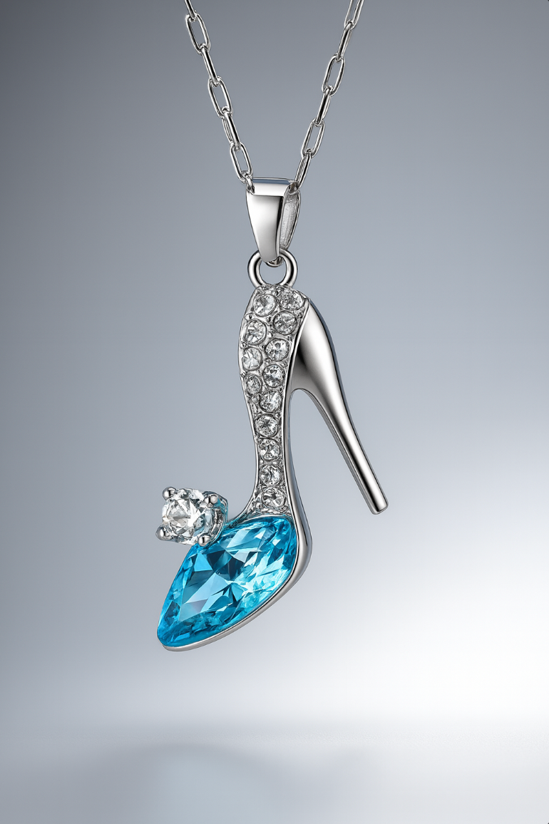 The Glass Slipper Pendant